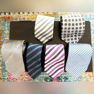 Marco Bella, Calvin Klein, Jones New York, Geoffrey Beene, Jos.A.Bank, Aleani